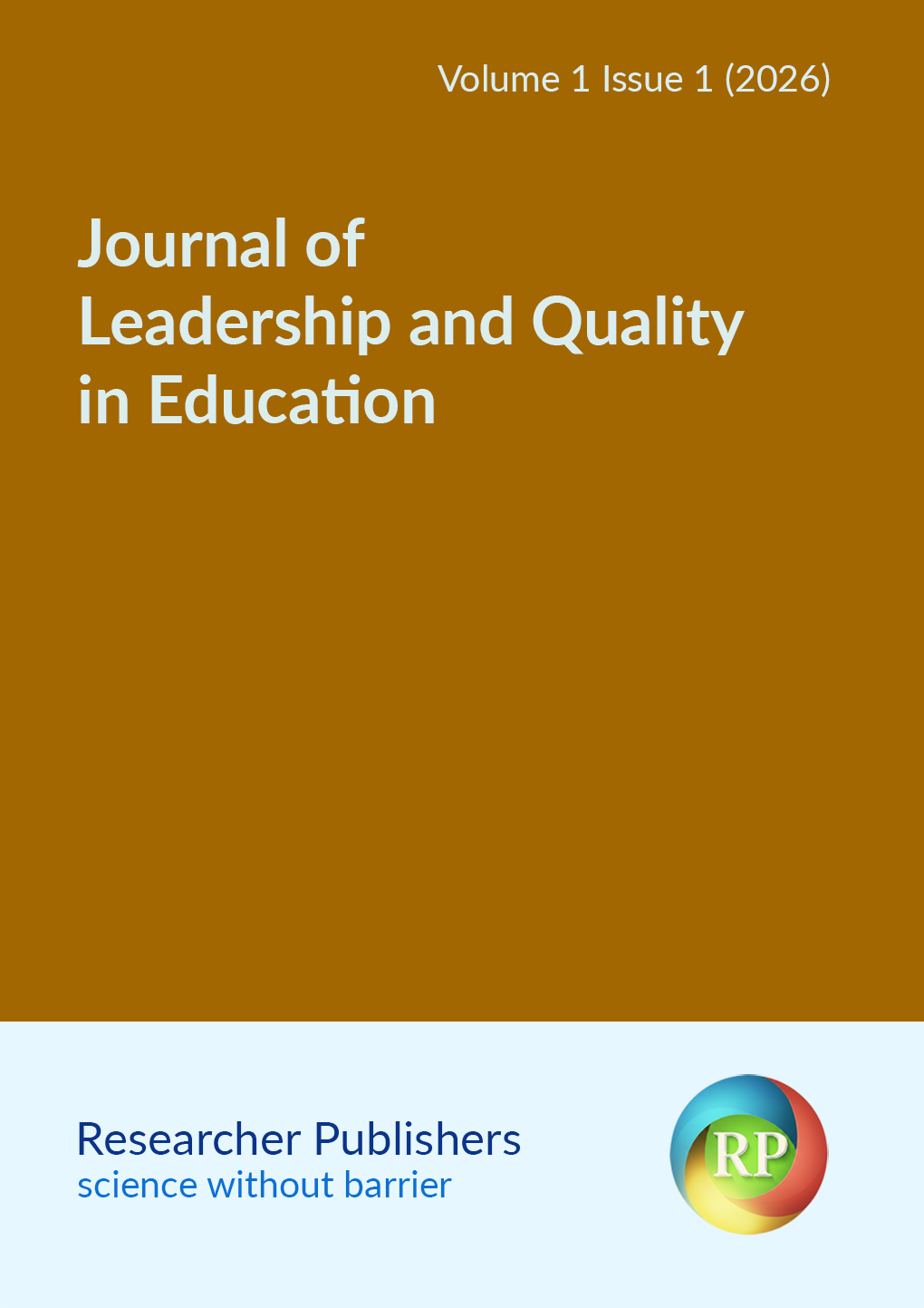 					View Volume 1 Issue 1 (2026): In Progress
				